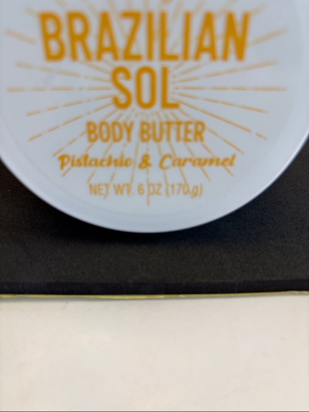 Brazilian Sol Body Butter / Pistachio & Caramel Scent - Picture 2 of 2